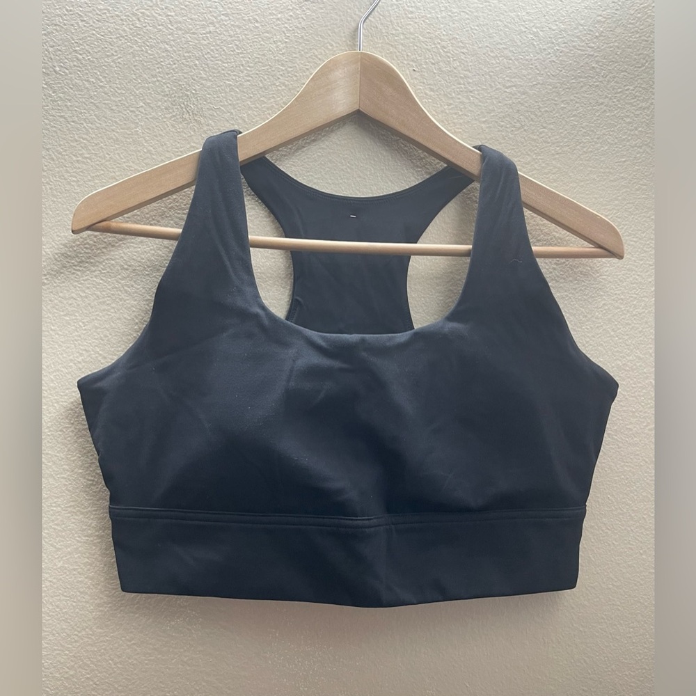 New Everlane Women Perform Bra Black Size Large